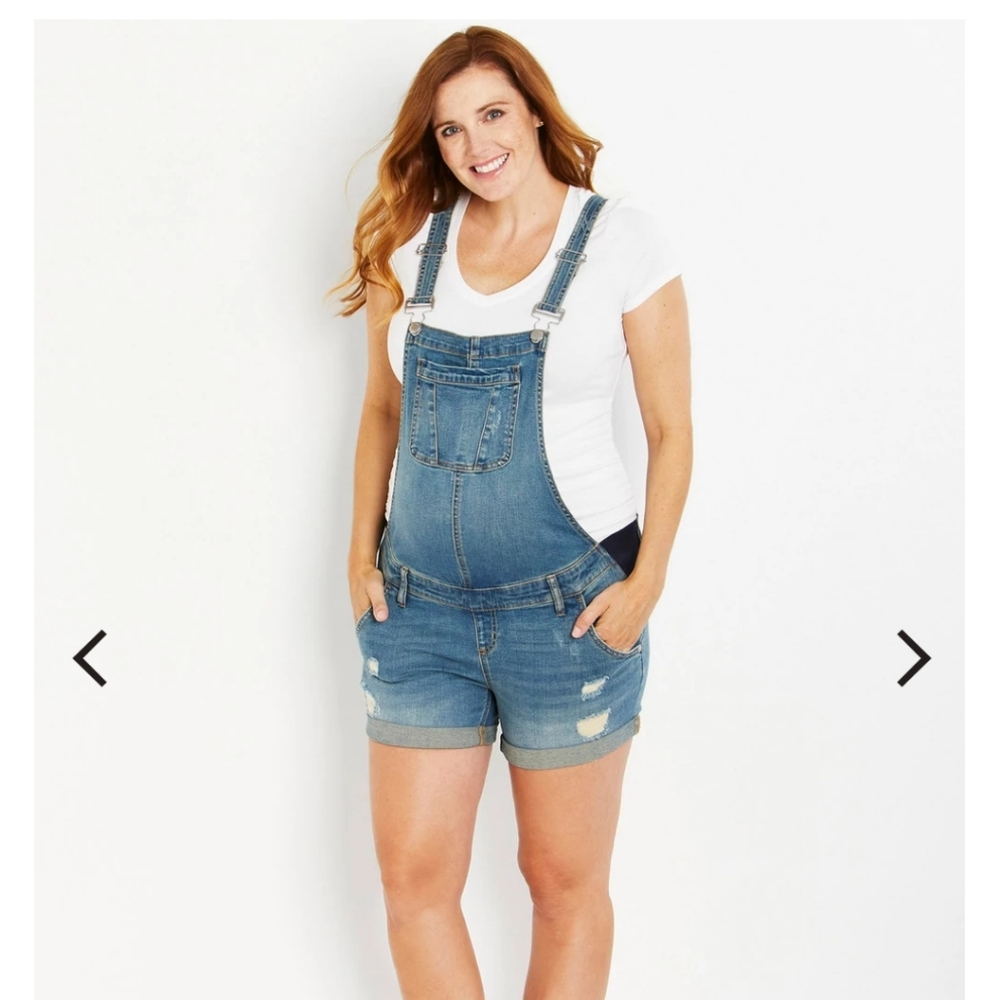 Maternity overalls - size 8 - NWT.